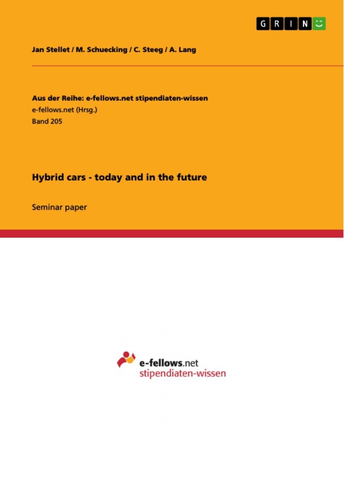 Hybrid cars - today and in the future main product photo