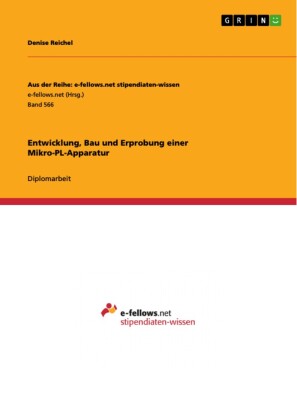 Entwicklung, Bau und Erprobung einer Mikro-PL-Apparatur