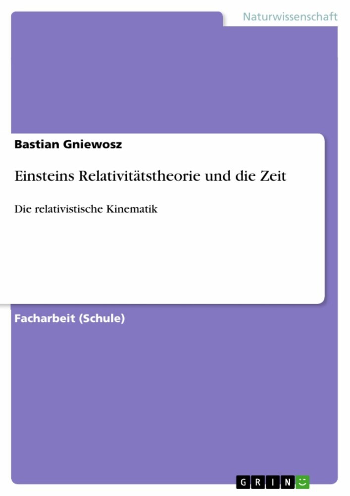 Einsteins Relativitätstheorie und die Zeit main product photo