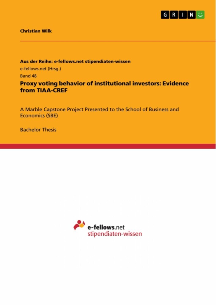 Proxy voting behavior of institutional investors: Evidence from TIAA-CREF main product photo