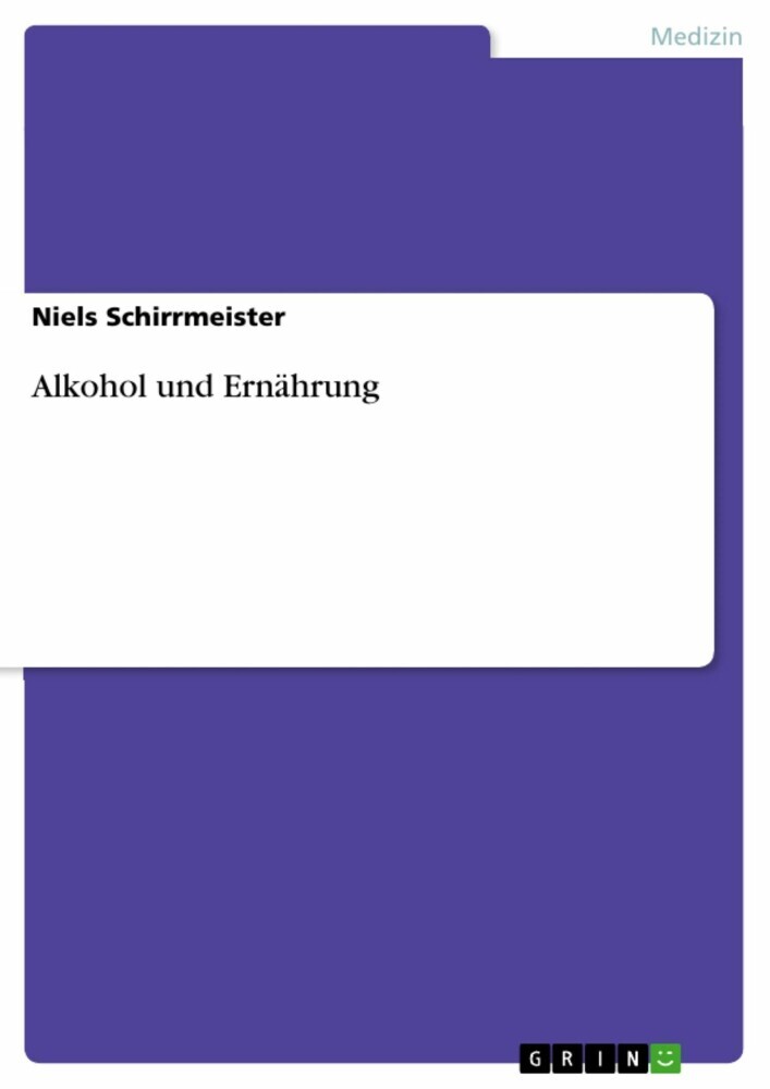 Alkohol und Ernährung main product photo