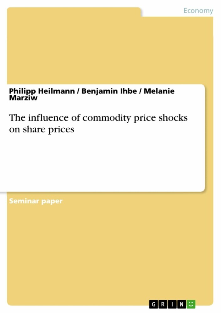 The influence of commodity price shocks on share prices main product photo