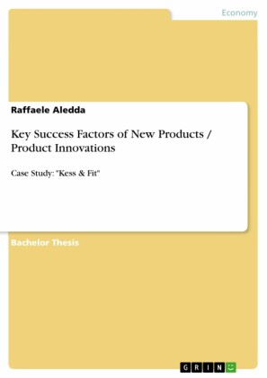 Key Success Factors of New Products / Product Innovations