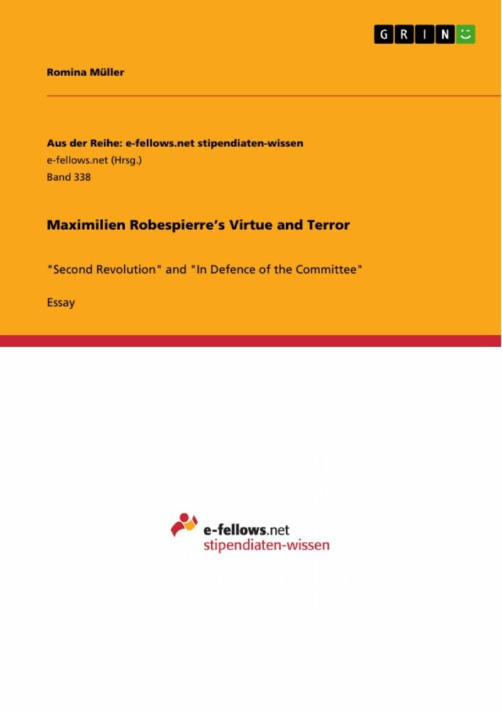 Maximilien Robespierre's Virtue and Terror main product photo