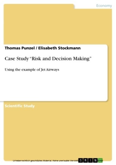 Case Study 'Risk and Decision Making' main product photo