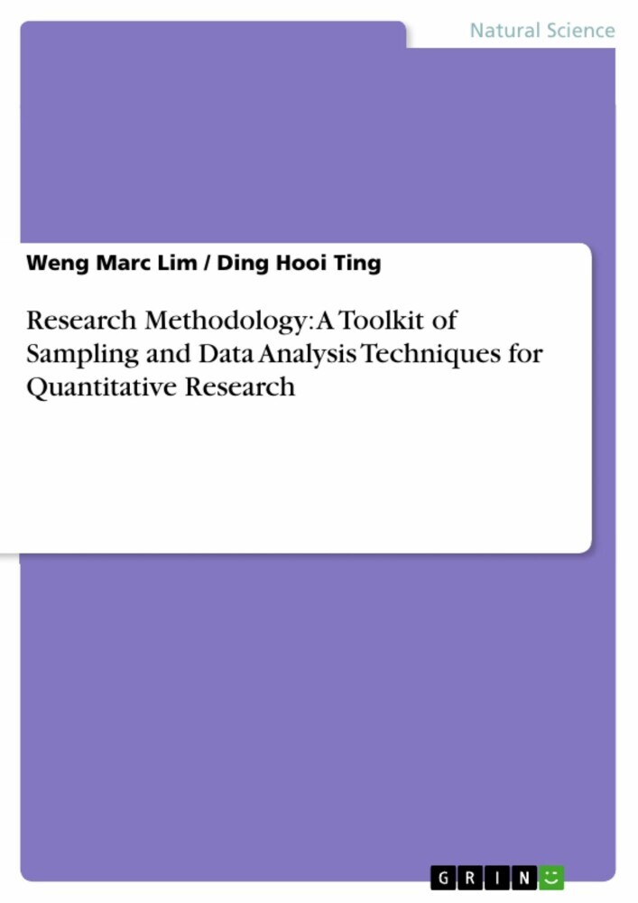 Research Methodology: A Toolkit of Sampling and Data Analysis Techniques for Quantitative Research main product photo