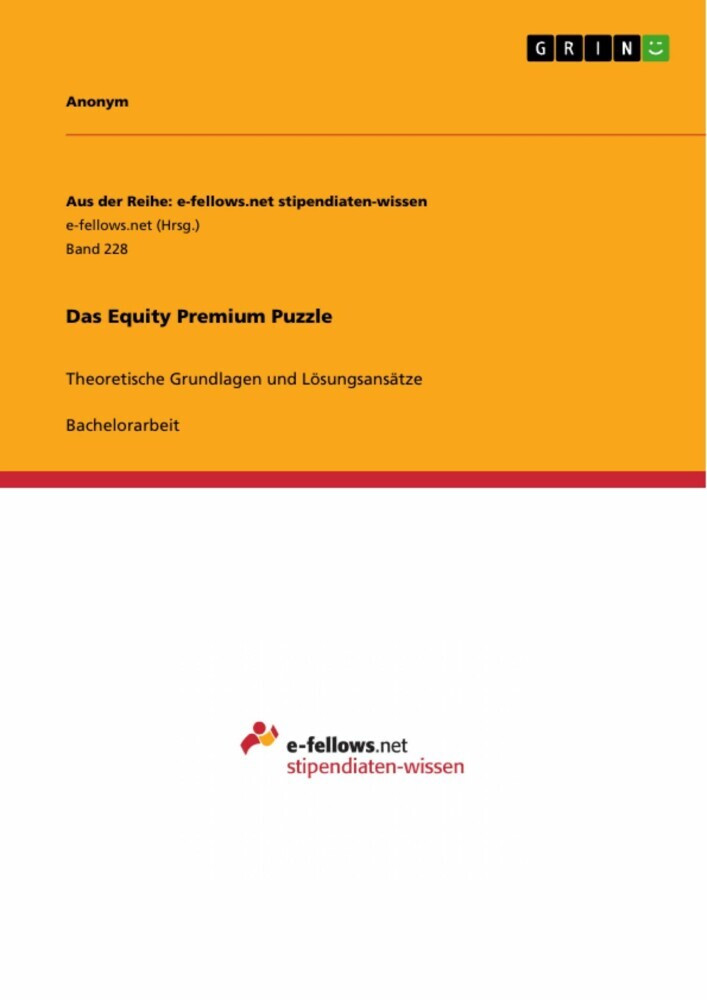 Das Equity Premium Puzzle main product photo