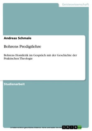 Bohrens Predigtlehre