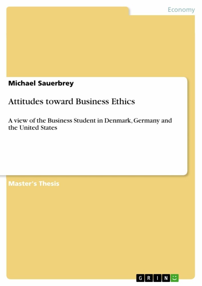 Attitudes toward Business Ethics main product photo
