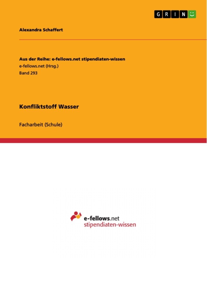 Konfliktstoff Wasser main product photo