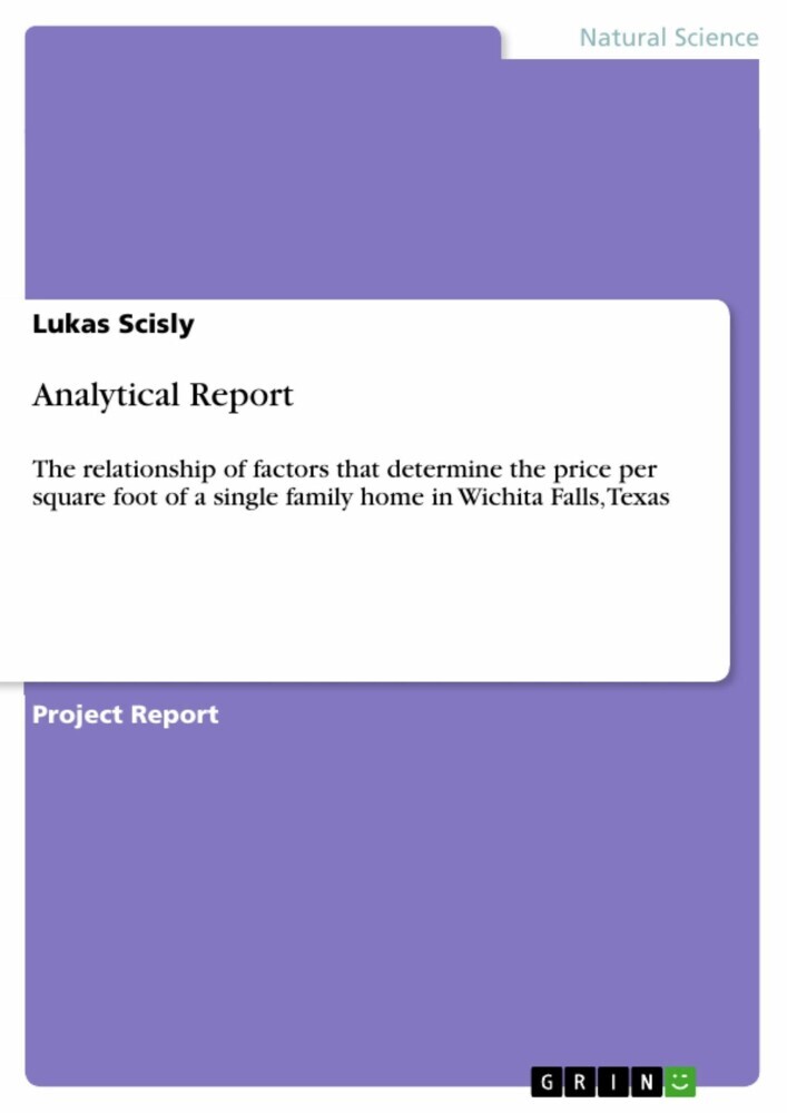 Analytical Report main product photo