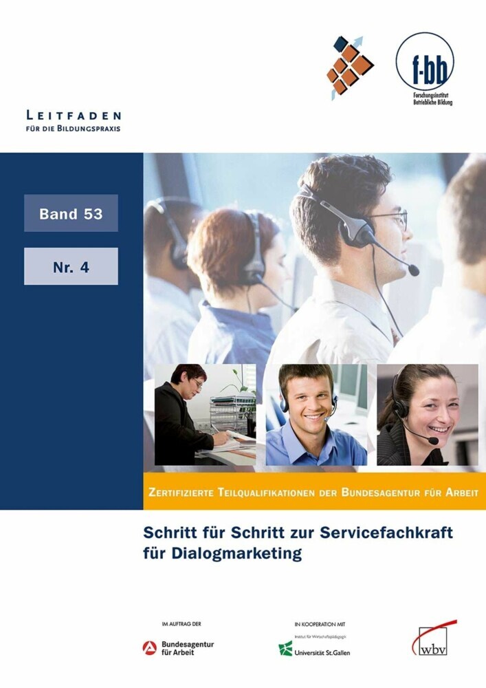 Schritt für Schritt zur Servicefachkraft für Dialogmarketing main product photo