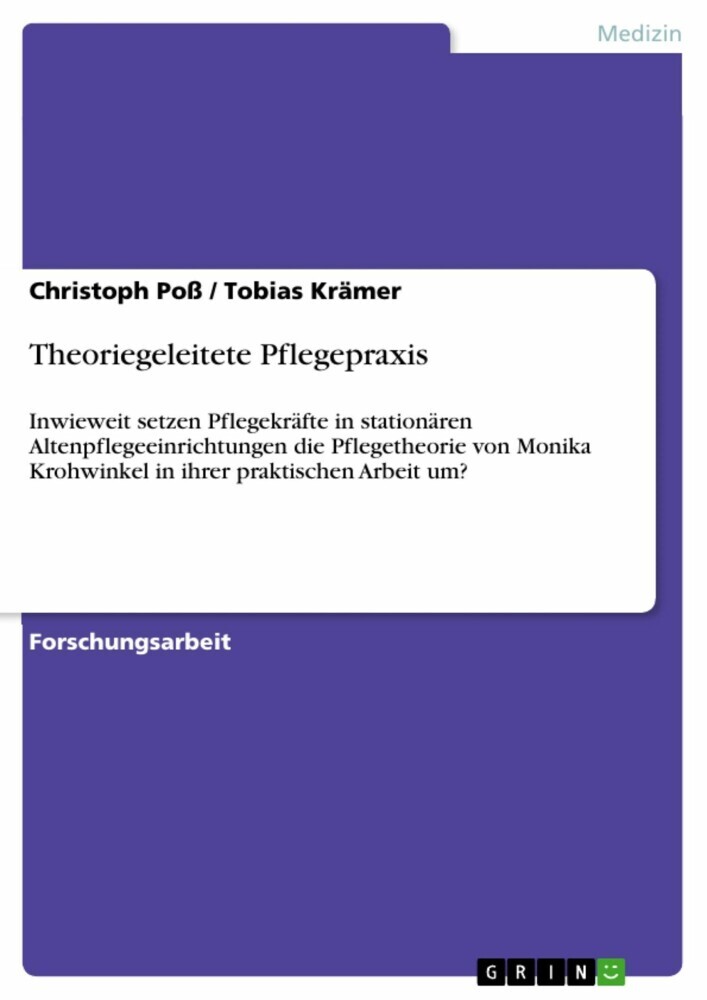 Theoriegeleitete Pflegepraxis main product photo