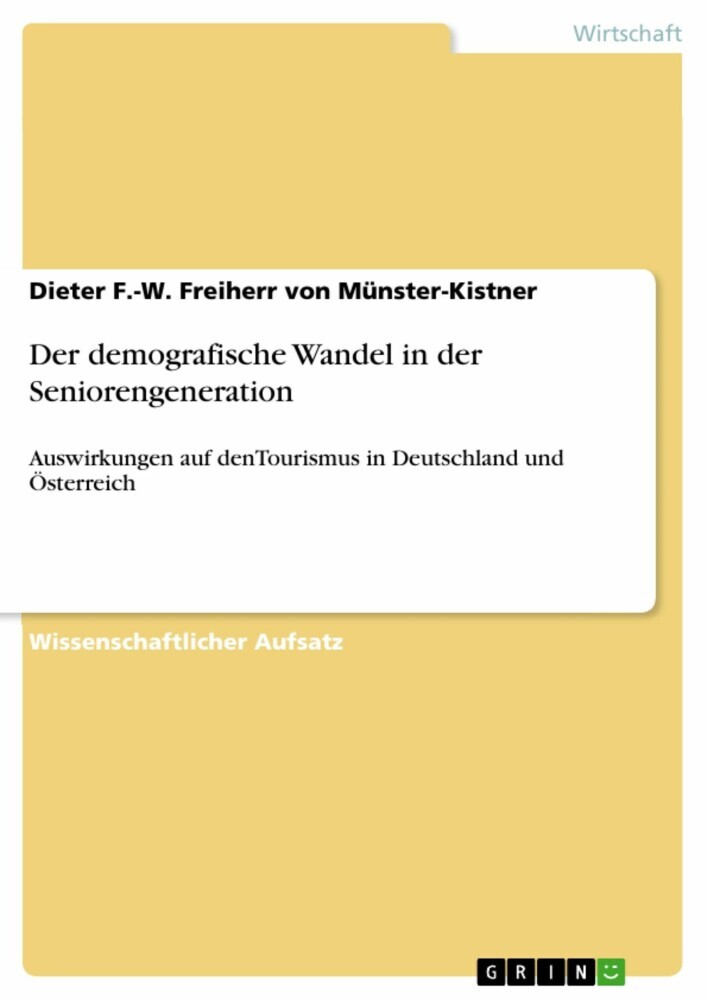 Der demografische Wandel in der Seniorengeneration main product photo