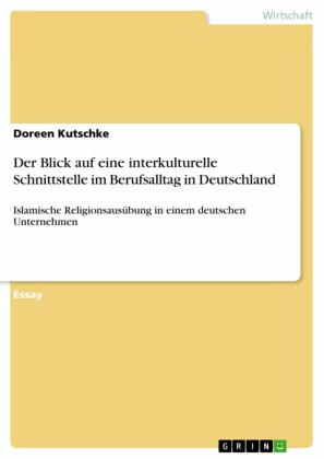 Der Blick auf eine interkulturelle Schnittstelle im Berufsalltag in Deutschland