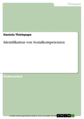 Identifikation von Sozialkompetenzen