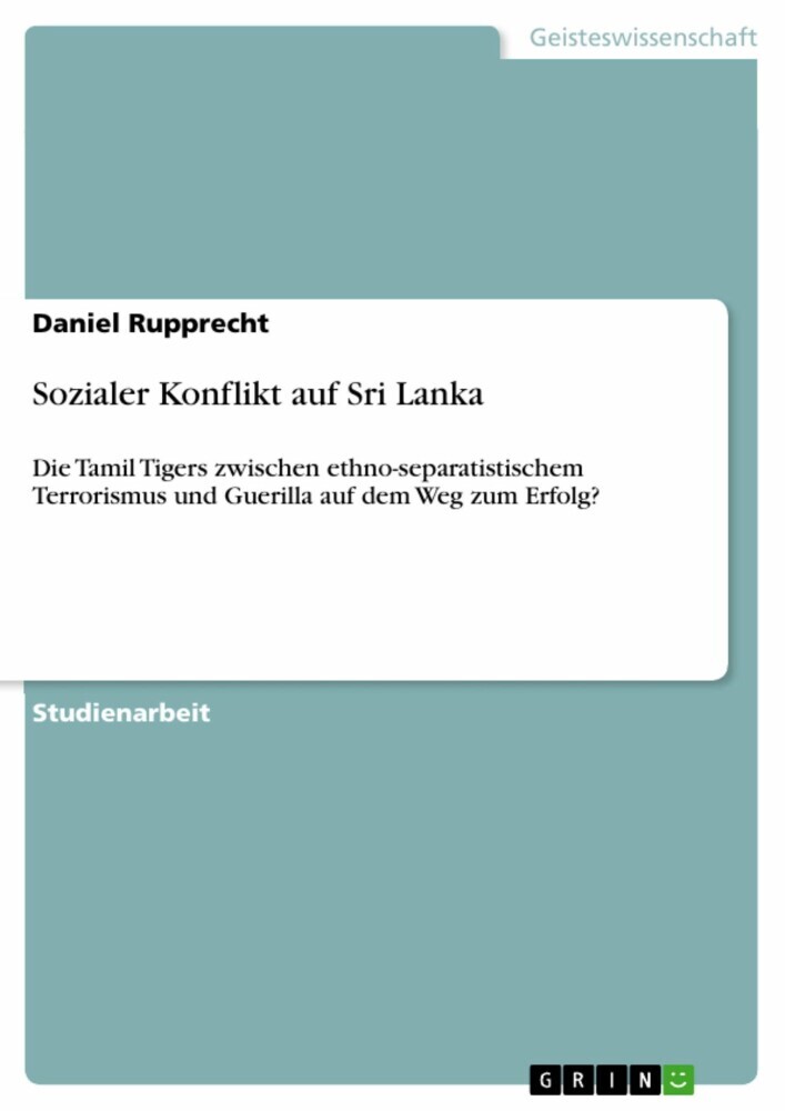Sozialer Konflikt auf Sri Lanka main product photo