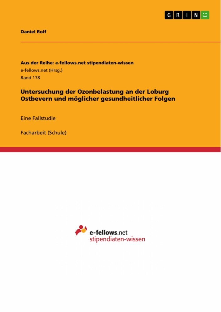 Untersuchung der Ozonbelastung an der Loburg Ostbevern und möglicher gesundheitlicher Folgen main product photo