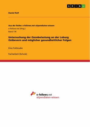 Untersuchung der Ozonbelastung an der Loburg Ostbevern und möglicher gesundheitlicher Folgen