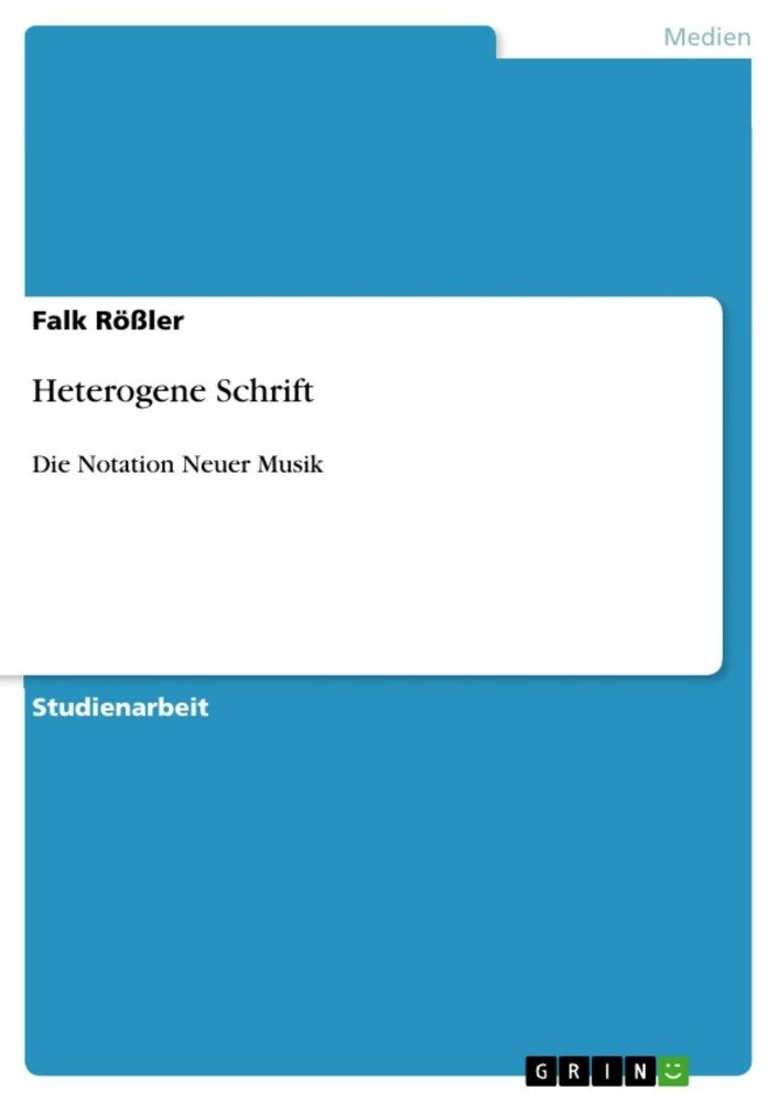 Heterogene Schrift main product photo
