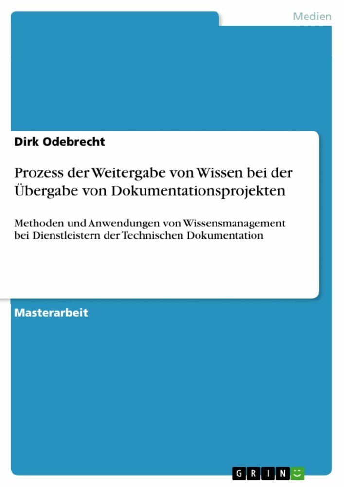 Prozess der Weitergabe von Wissen bei der Übergabe von Dokumentationsprojekten main product photo