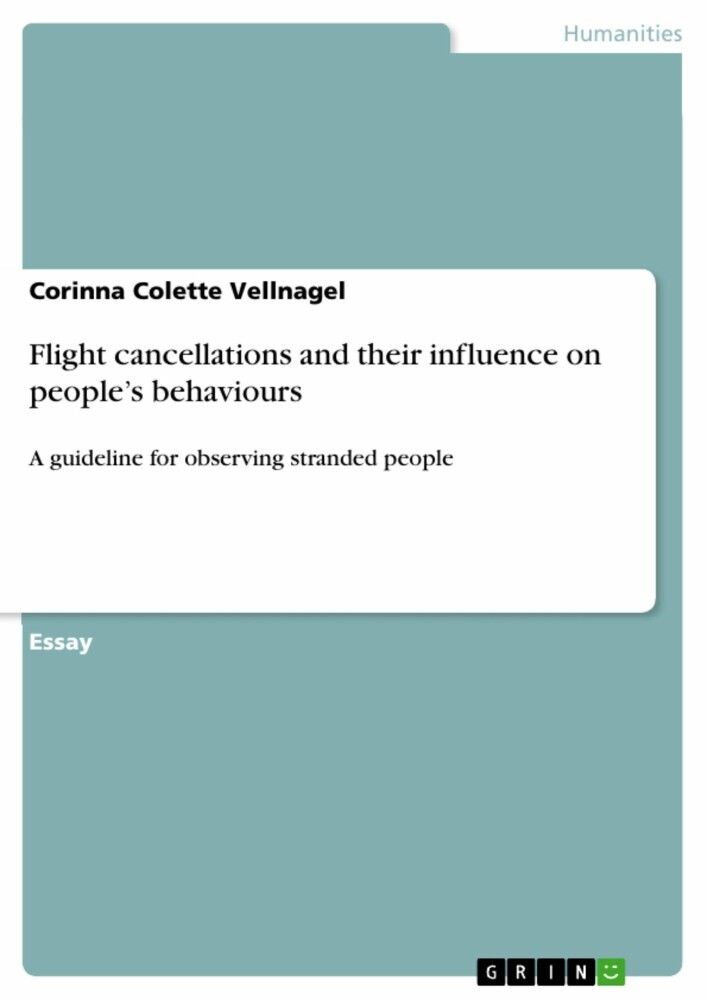 Flight cancellations and their influence on people's behaviours main product photo