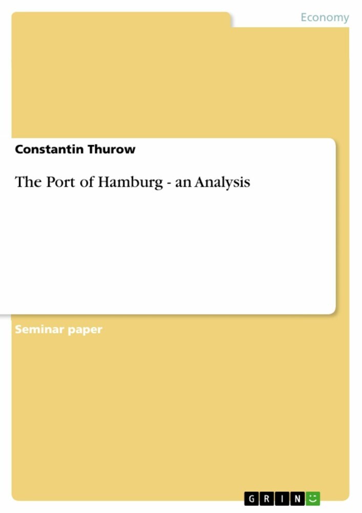 The Port of Hamburg - an Analysis main product photo
