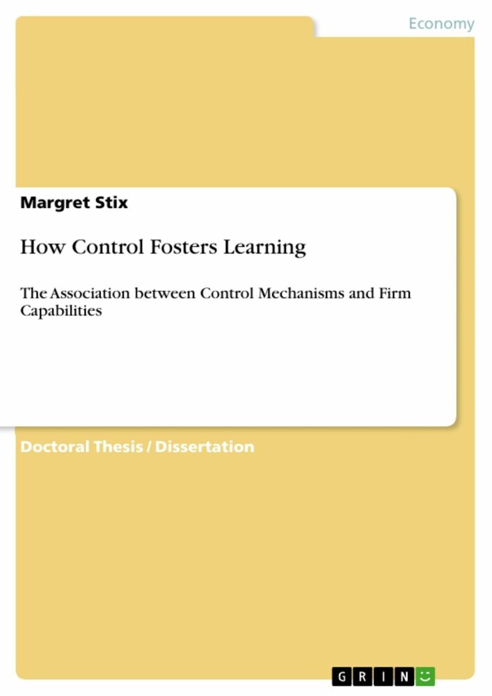 How Control Fosters Learning main product photo