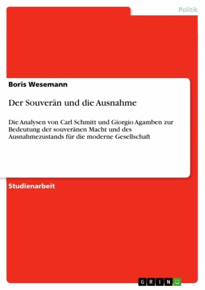 Der Souverän und die Ausnahme