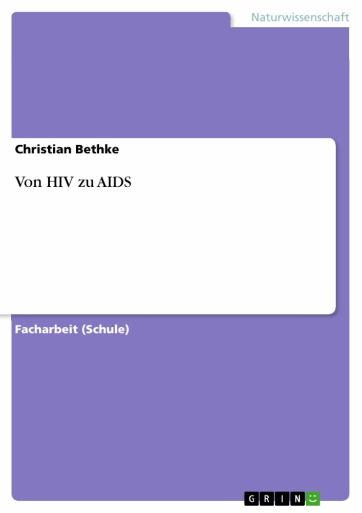 Von HIV zu AIDS main product photo