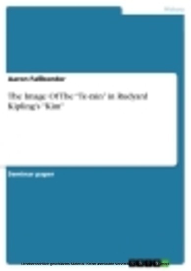 The Image Of The 'Te-rain' in Rudyard Kipling's 'Kim' main product photo