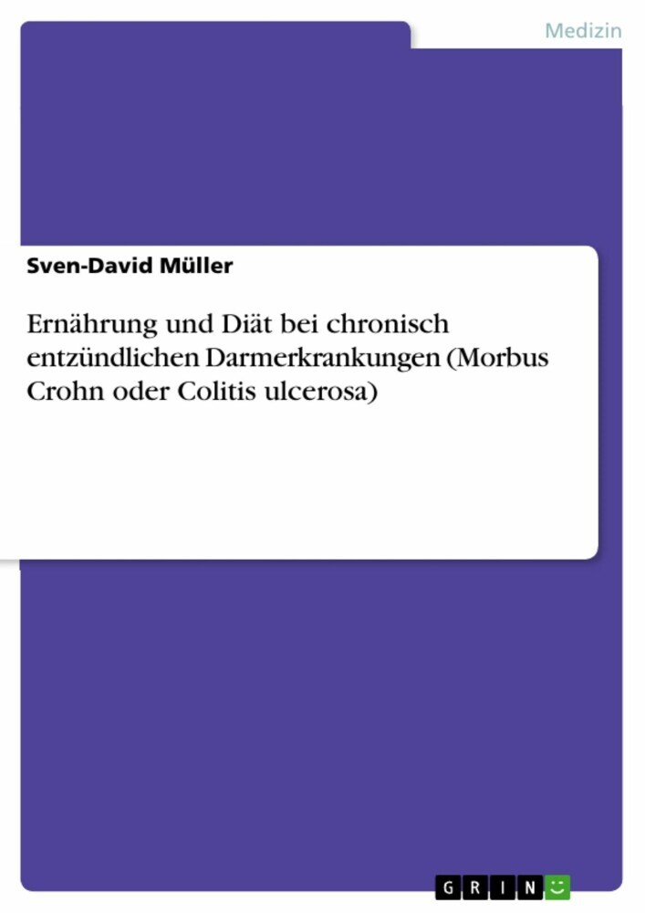 Ernährung und Diät bei chronisch entzündlichen Darmerkrankungen (Morbus Crohn oder Colitis ulcerosa) main product photo