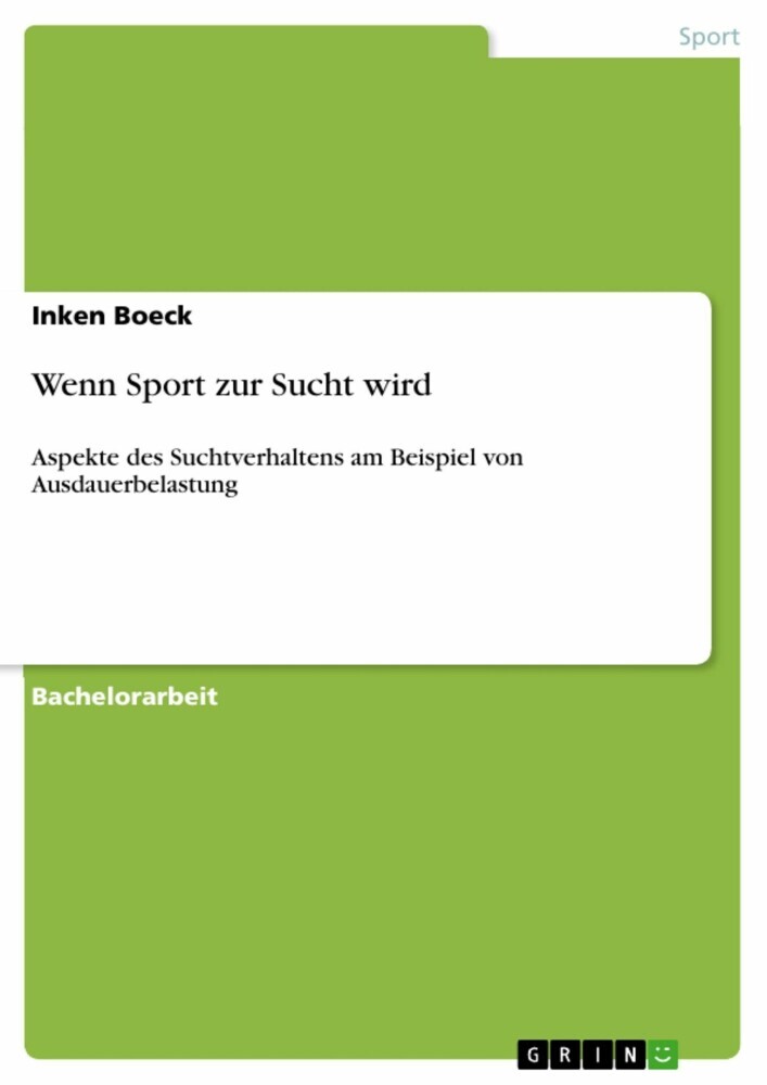 Wenn Sport zur Sucht wird main product photo