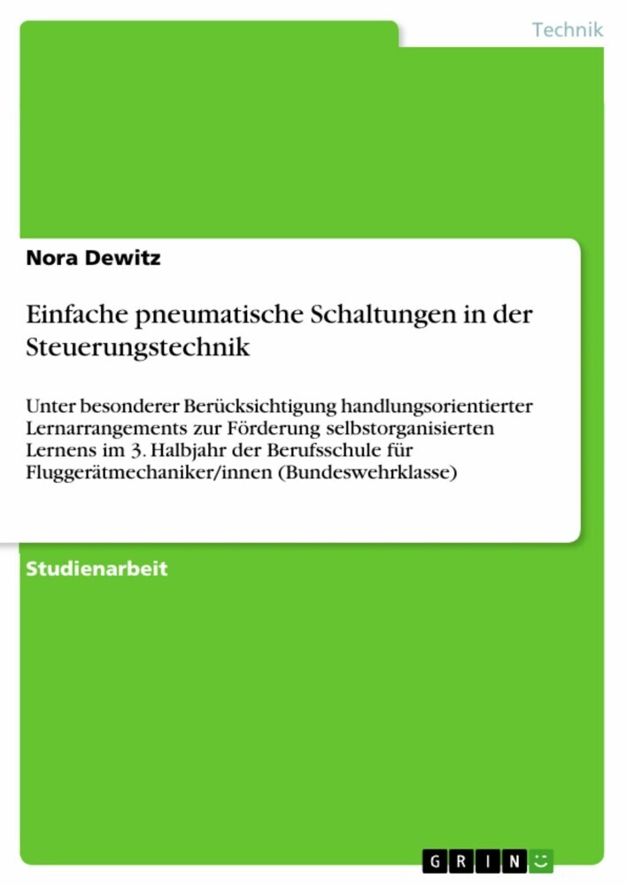 Einfache pneumatische Schaltungen in der Steuerungstechnik main product photo