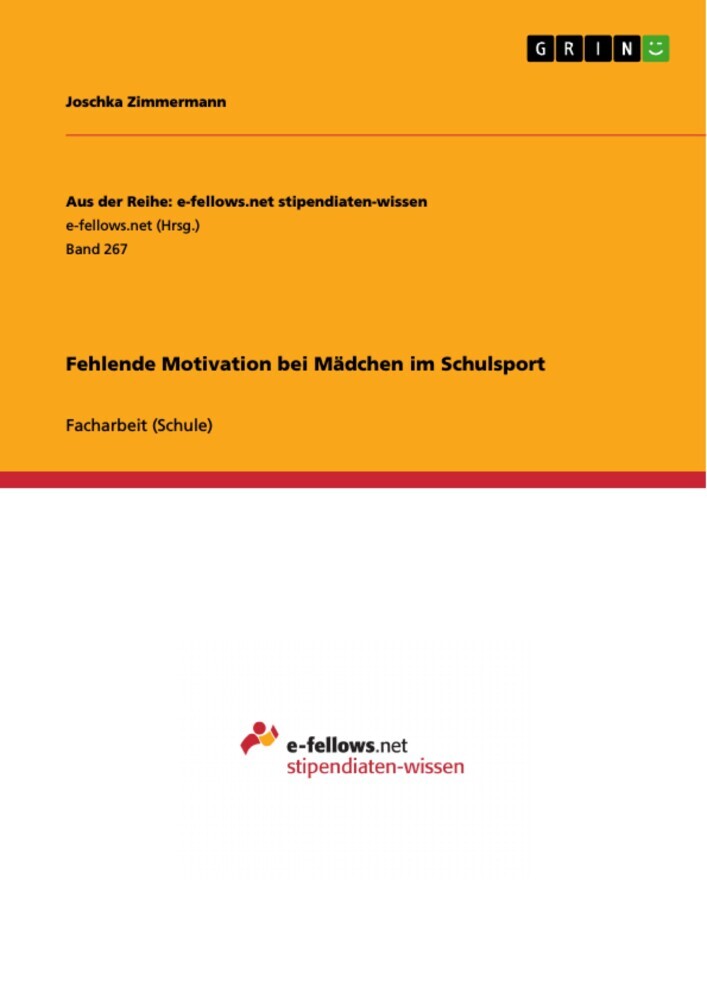 Fehlende Motivation bei Mädchen im Schulsport main product photo