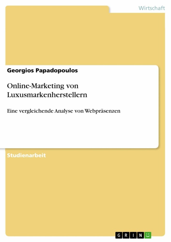 Online-Marketing von Luxusmarkenherstellern main product photo