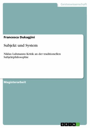 Subjekt und System