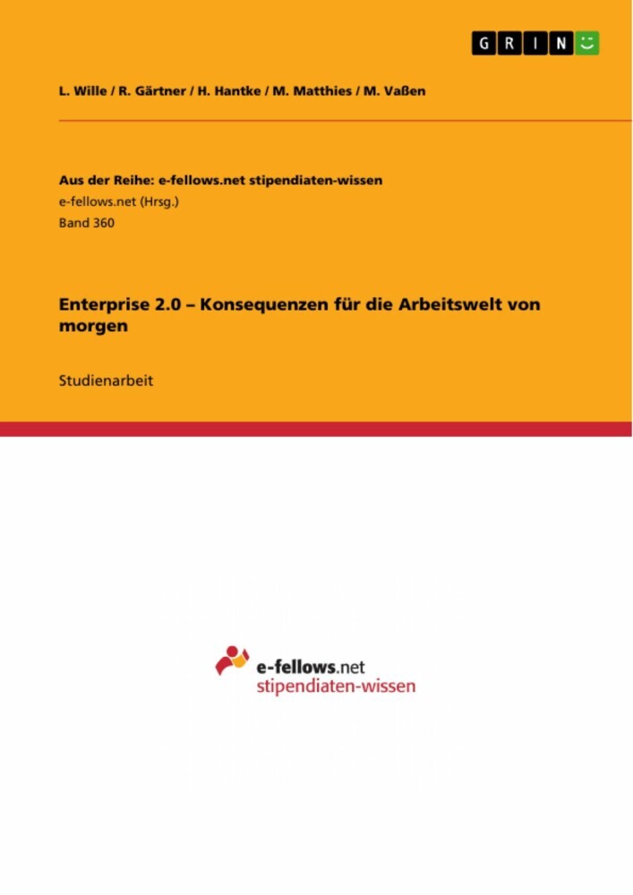 Enterprise 2.0 - Konsequenzen für die Arbeitswelt von morgen main product photo