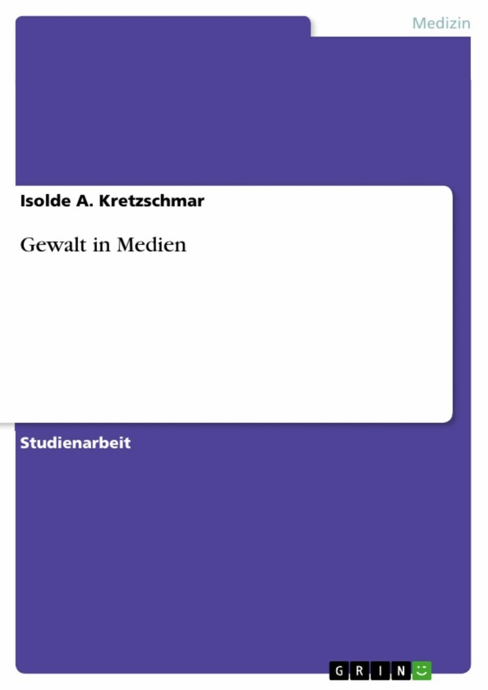 Gewalt in Medien main product photo