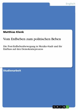 Vom Erdbeben zum politischen Beben