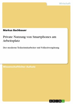 Private Nutzung von Smartphones am Arbeitsplatz