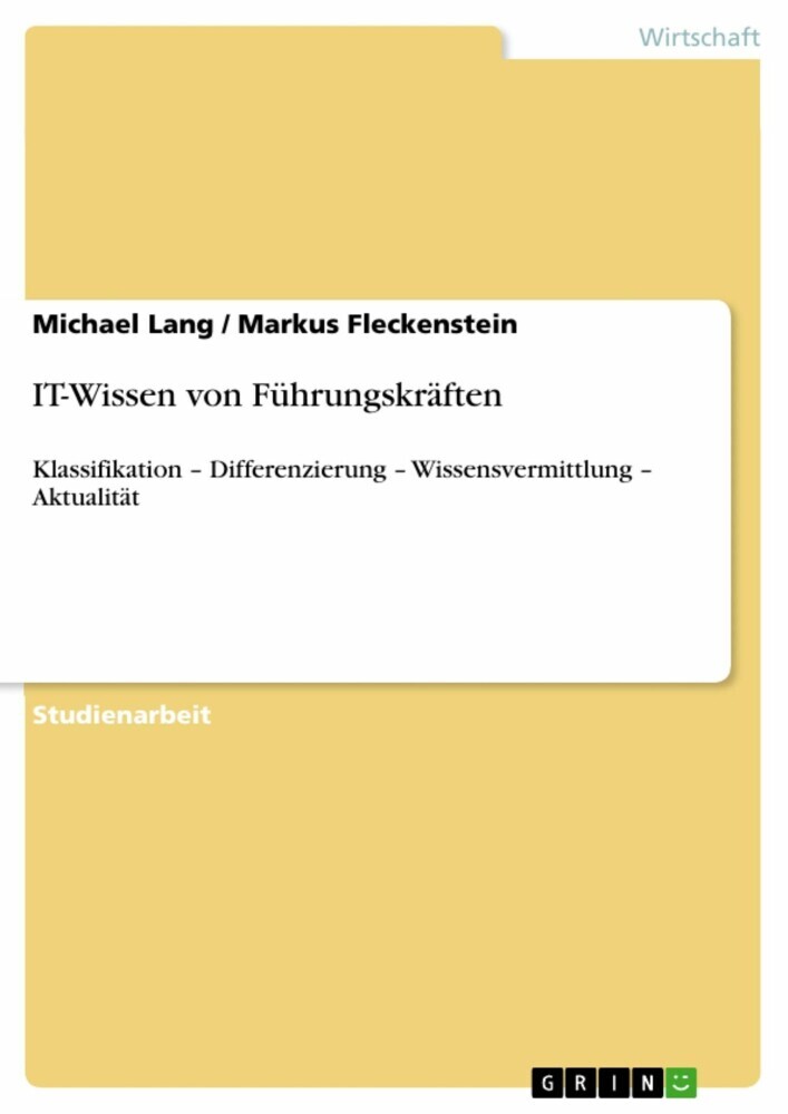 IT-Wissen von Führungskräften main product photo