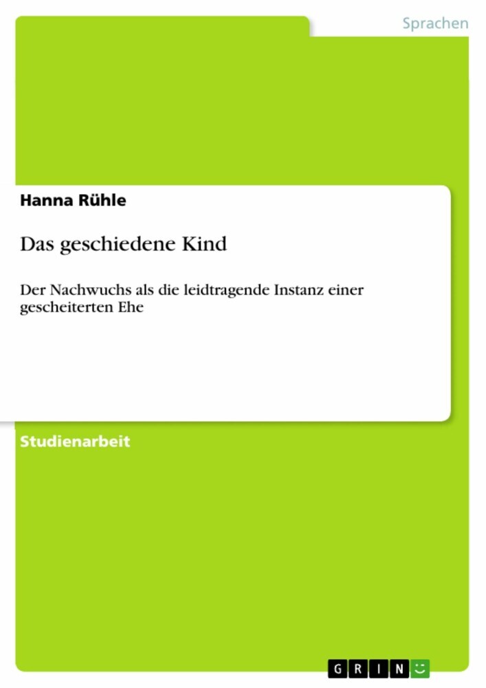 Das geschiedene Kind main product photo
