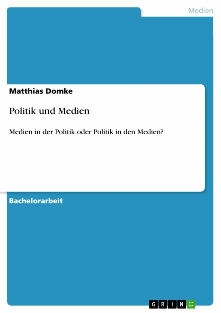 Politik und Medien main product photo
