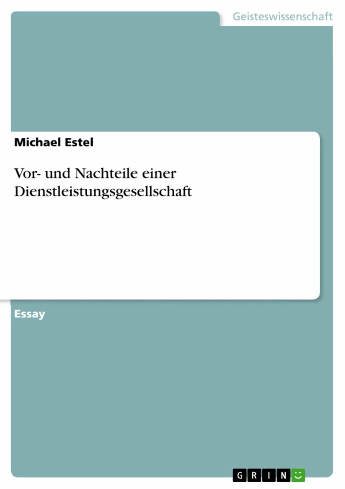 Vor- und Nachteile einer Dienstleistungsgesellschaft main product photo