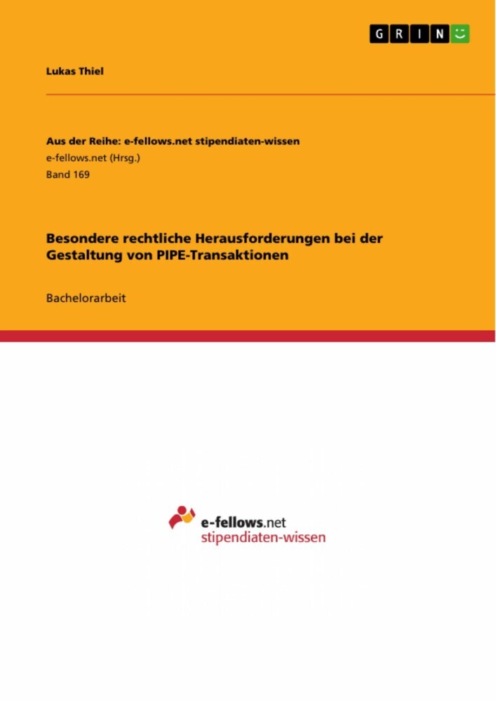 Besondere rechtliche Herausforderungen bei der Gestaltung von PIPE-Transaktionen main product photo