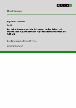 Partizipation und soziale Exklusion in der Arbeit mit männlichen Jugendlichen in Jugendhilfemaßnahmen des SGB VIII