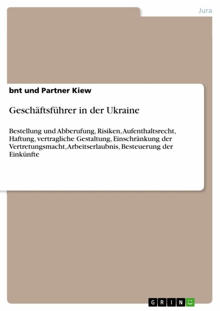 Geschäftsführer in der Ukraine main product photo