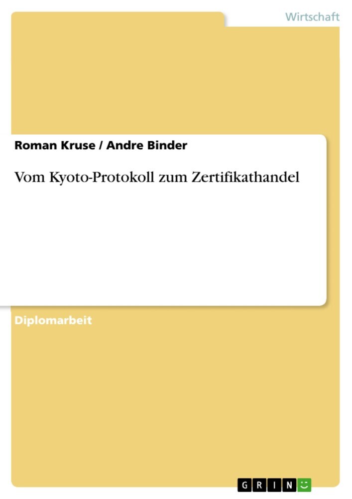 Vom Kyoto-Protokoll zum Zertifikathandel main product photo