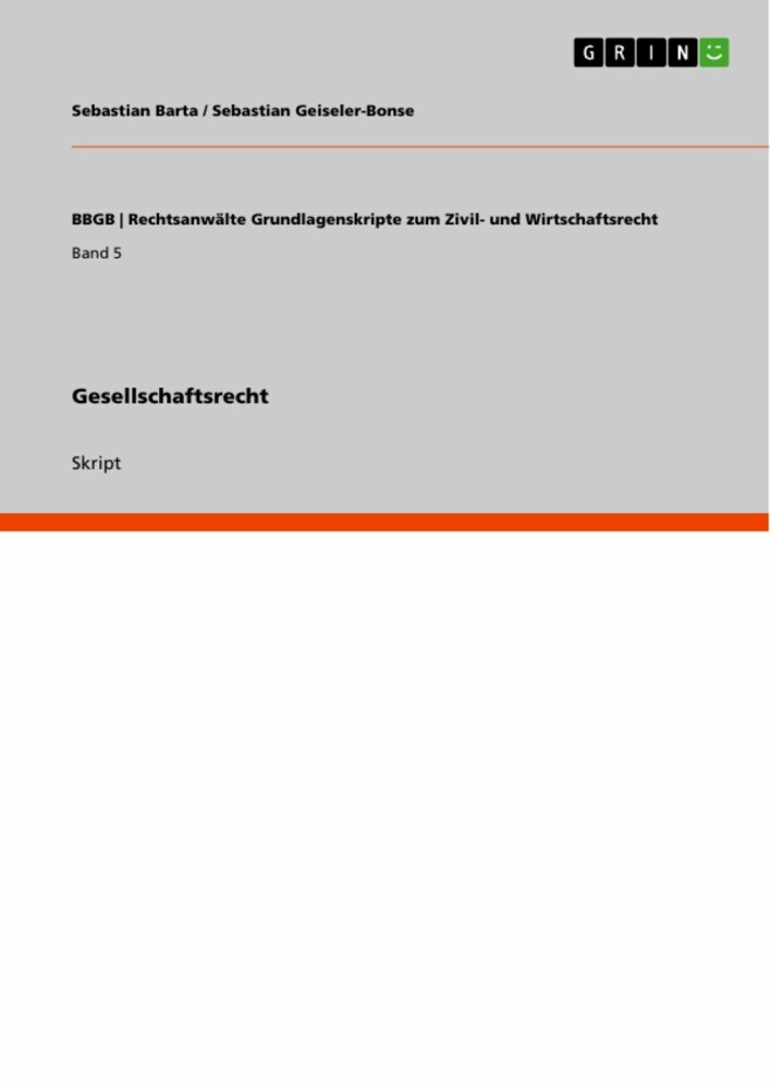 Gesellschaftsrecht main product photo